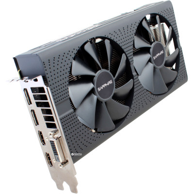 Відеоадаптер ATI Radeon RX 580 4096MB GDDR5 (256Bit) Sapphire PULSE (11265-09-20G) (1366/7000) (DVI, 2 x HDMI, 2 x DisplayPort)