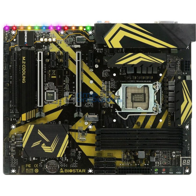 Материнська плата Biostar Z370GT6 (S-1151, Z370) 4xDDR4, 6xPCI-E, 1xM.2, HDMI, DVI