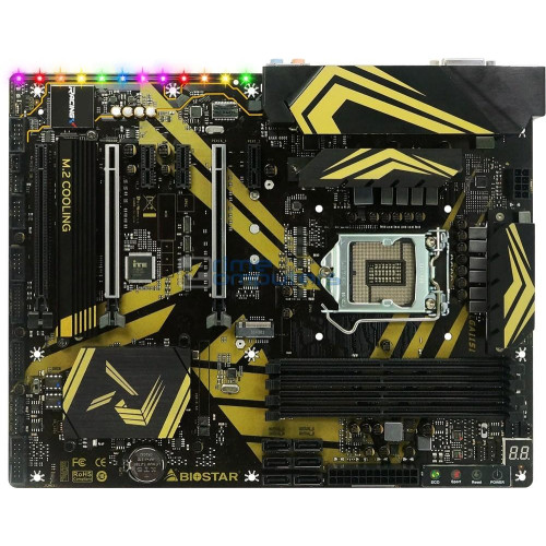 Материнська плата Biostar Z370GT6 (S-1151, Z370) 4xDDR4, 6xPCI-E, 1xM.2, HDMI, DVI