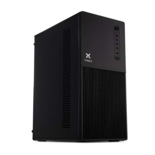 Корпус Vinga CS118B Miditower, ATX, 400W Black