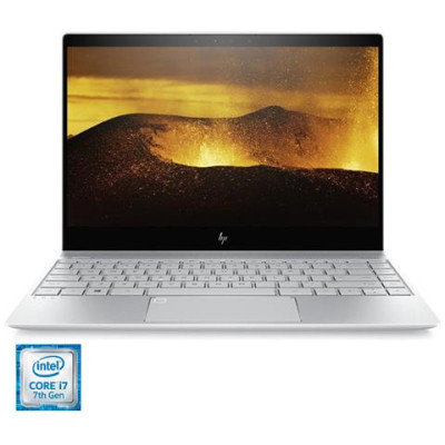 Ноутбук HP Envy 13-AD006NL (2HP20EA) 13.3" (1920x1080) LED, Intel® Core™ I7-7500U (2.7 - 3.5ГГц), RAM 8 ГБ LPDDR3-1866, SSD 256GB PCIe NVMe M.2, Intel HD Graphics 620, LAN, Wi-Fi, Bluetooth, веб-камера, Windows 10 Home