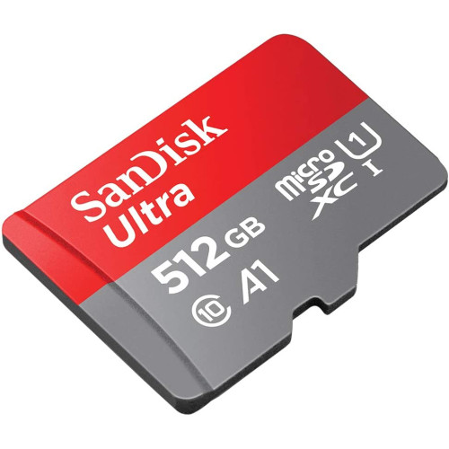 Флеш память microSDXC 512GB Sandisk ULTRA XC1 (Class 10) (SDSQUAR-512G-GN6MA) (OEM plastic box)