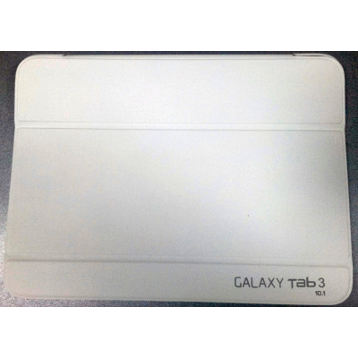 Чехол для планшета 10,1" Samsung GalaxyTab 3 10.1, белый (логотип)