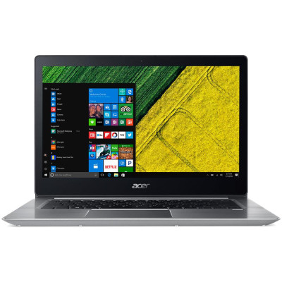 Ноутбук Acer Swift 3 SF314-52-74JS (NX.GNUET.004), 14" (1920x1080), Intel Core i7-7500U (2.7 - 3,5 GHz), 8GB DDR4, SSD 256 GB Intel PCIe, Intel HD Graphics 620, 802.11 b/g/n, Bluetooth, Webcam, Windows 10 Home,