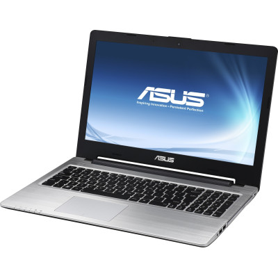 Ноутбук Asus K56CB (K56CB-XX508) 15.6" (1366х768) LED глянцевый, Intel Pentium 2117U (1.8 ГГц), RAM 6 ГБ, HDD 500 ГБ, NVIDIA GeForce GT740M 2 ГБ, DVD-RW, LAN, Wi-Fi, BT, веб-камера, DOS, 2.3 кг, черный