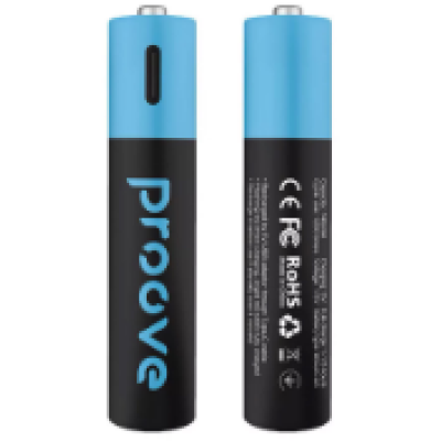 Аккумулятор AAA 740mAh Proove, Type-C (2шт.)