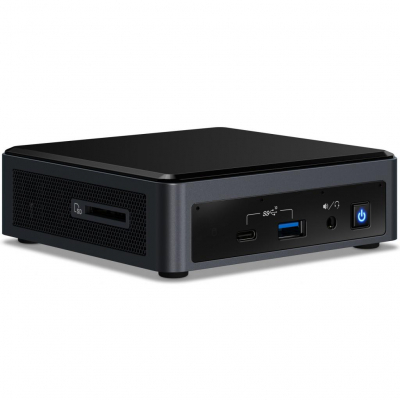 Системний блок INTEL NUC 10 Performance KIT, Intel Core i5-10210U (4.2GHz), RAM DDR4 W/O, M.2 W/O, Intel UHD, 1 x HDMI, 3 x USB 3.0, 1 х Thunderbolt, 1 x Type C. 1 x RJ45, Bluetooth, Wi-Fi, DOS