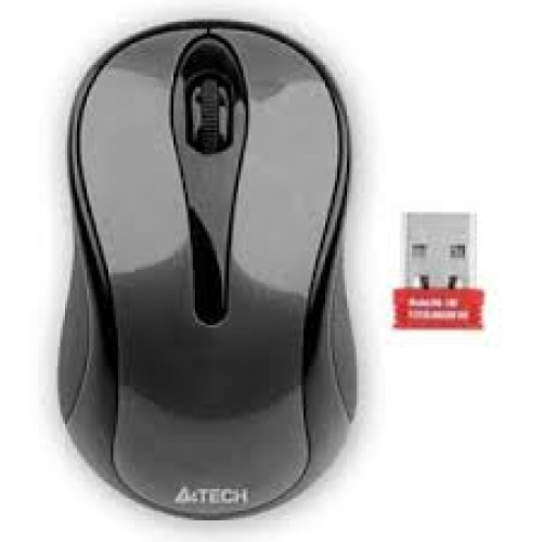 Мишка A-4 Tech G3-270N-1 Grey-Black, Wireless, USB