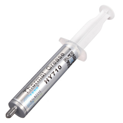 Термопаста HY-710, 30g, шприц, Grey, >3.17W/m-K, <0.067°C-in²/W Q50