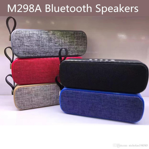 Колонка Bluetooth Portable Wireless Speaker M298A, USB Black