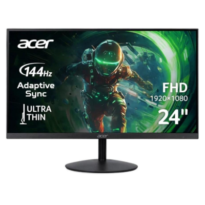 23.8" Монітор Acer SA242YP1bip (FHD, IPS, 144Hz, 1мс, 250 кд/м2, HDMI, DP)