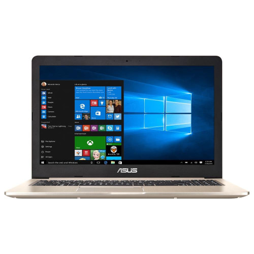 Ноутбук Asus VivoBook PRO N580V (N580VN-DM013T), 15.6" (1920x1080) FHD, Intel Core i7-7700HQ (2.8 - 3.8 ГГц), RAM 16 GB DDR4, HDD 1 TB + SSD 128GB, Nvidia GeForce MX150 2GB, Без ОД, LAN, Wi-Fi, Bluetooth, веб-камера, Windows 10