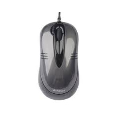 Мишка A-4 Tech N-50F-1 Black-grey, USB