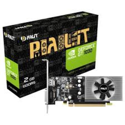 Відеоадаптер GT1030 2048Mb GDDR5 64bit Palit (NE5103000646-1080F) (1265/6008) (HDMI, DisplayPort)