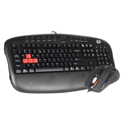 Клавіатура A4 Tech KX-2810BK, Keyboard + Mouse