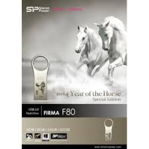 Флеш память USB 16GB Silicon Power Firma F80 horse-year