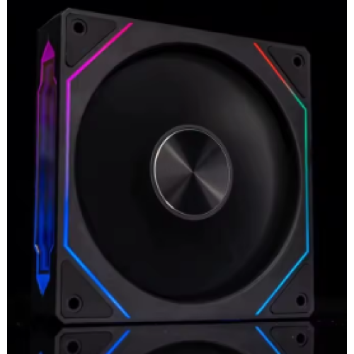 Вентилятор для охолодження корпусний OEM PRISM 4 RS, Reversed, ARGB, Black, 12см, 4pin