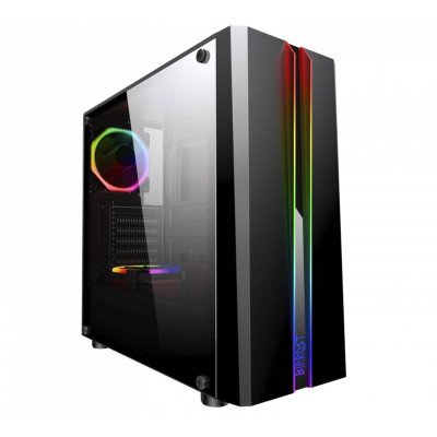 Корпус Frime Bifrost (Bifrost-U3-GLS-RGBRF-WP), без БП