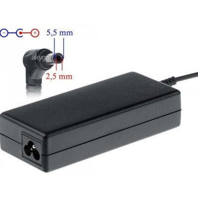 Блок живлення для ноутбука ASUS 19V, 3.42A, 65W, (5.5*2.50мм) High-copy