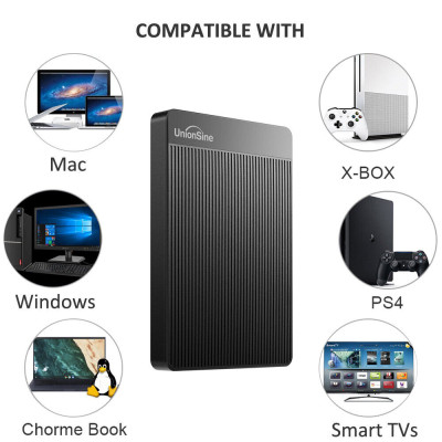 Жорсткий диск портативний 2,5'' 500GB UnionSine HD2510 Data Pocket, USB3.0 (HD2510/500GB)