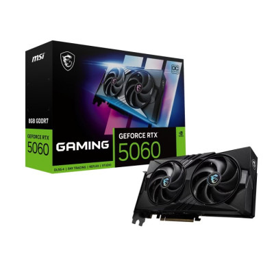 Відеоадаптер RTX5060 8GB GDDR7 128bit MSI GAMING OC (V537-005)