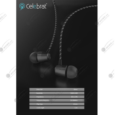Наушники Celebrat N3 Metal Heavy Bass