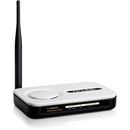 Маршрутизатор TP-Link TL-WR340G (1*Wan, 4*Lan, WiFi 802.11g)