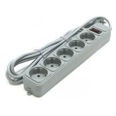 Мережевий фільтр Gemix SP3MB 3.0m Gray