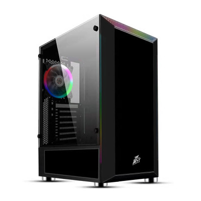 Корпус 1stPlayer H5-R1 Color LED Black без БЖ