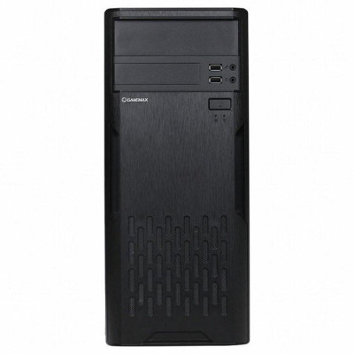 Корпус GAMEMAX ET-210-500W, БП 500W, ATX, 20+4, black