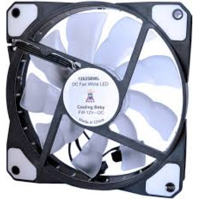 Вентилятор для охолаждения корпусной Cooling Baby 120x120x25мм SB 12В 0,25А 25дБ, 1200 об/мин 4pin MOLEX (12025BWL)