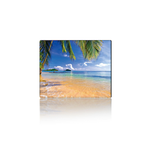 Килимок для мишки Tropical Palm, 250*300 товщина 2 мм, прошитий, колір Gray, Пакет (YT-CAT7)