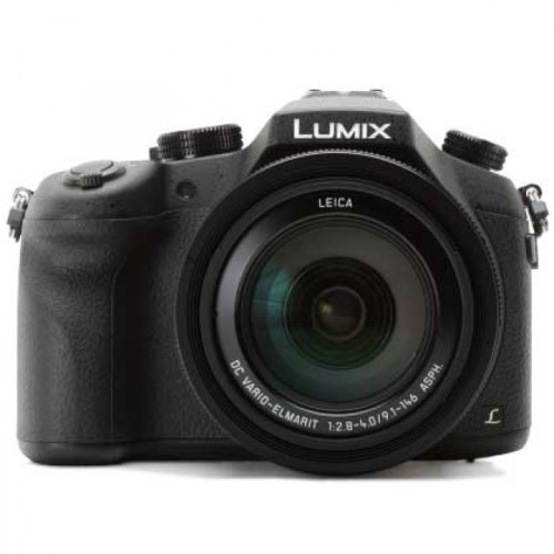 Цифровая фотокамера Lumix DMC-FZ1000, Матрица 1", 20.1 Мп, Зум 16х (оптический), 4х (цифровой), поддержка карт памяти SD,SDHC,SDXC, поворотный LCD-дисплей 3", 4К-видео, Wi-Fi, NFC, питание от литий-ионного аккумулятора