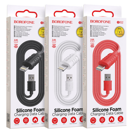 Кабель USB Lightning(M) 1 m Borofone BX52