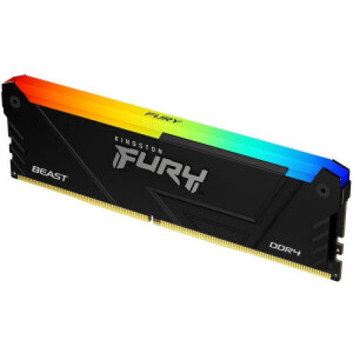 Модуль пам'яті DDR4 16GB 3200 MHz Kingston Fury Beast RGB (HP32D4U8D8HC)