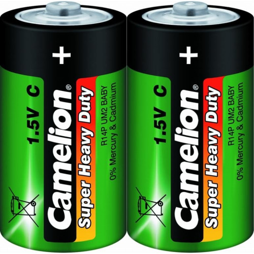 Батарейка Camelion R14/2-Shrink (Super Heavy Duty) (1шт.)