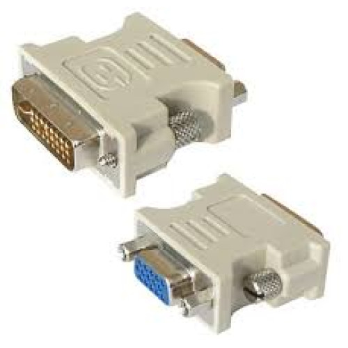 Перехідник DVI - VGA 24+5pin (YT-A-VGA(F)/DVI(M)-B)