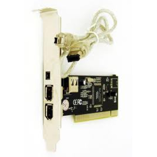 Контролер PCI на 3 IEEE 1394 порта 3+1 чип VIA PCI (VT6306)
