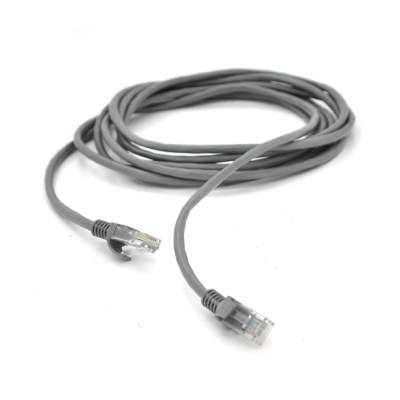 Патч-корд CAT5e UTP RJ45 7m, Ritar сірий, Q200 (PCR-CCA/7G)
