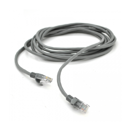 Патч-корд CAT5e UTP RJ45 7m, Ritar сірий, Q200 (PCR-CCA/7G)