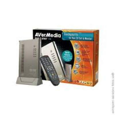 ТВ тюнер AVerMedia DVB-T STB7, автономный, цифровой + аналоговый, до 1280x1024, поддержка 16:9