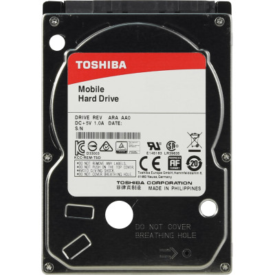 HDD Mobile 2,5'' 320Gb Toshiba 5400rpm, 16 MB, 7mm, (MQ01ACF032R)