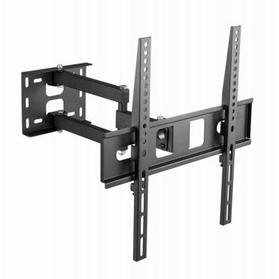 Настінне кріплення Gembird WM-55ST-03 Black, 32"- 55" (35 кг.), нахил 18°, поворот 90°
