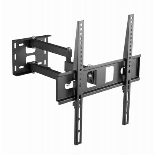 Настінне кріплення Gembird WM-55ST-03 Black, 32"- 55" (35 кг.), нахил 18°, поворот 90°