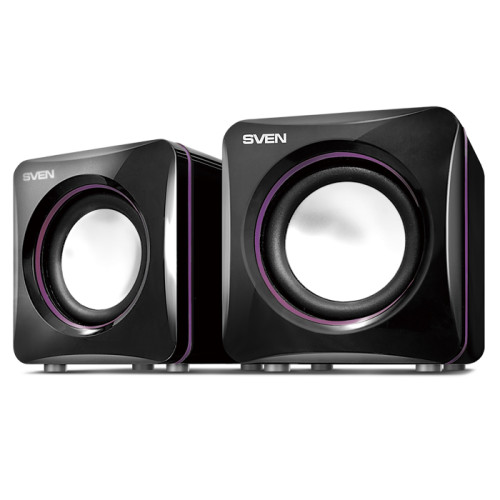 Колонки Sven 315 Black, система 2.0, потужність 4 Вт (00410041)