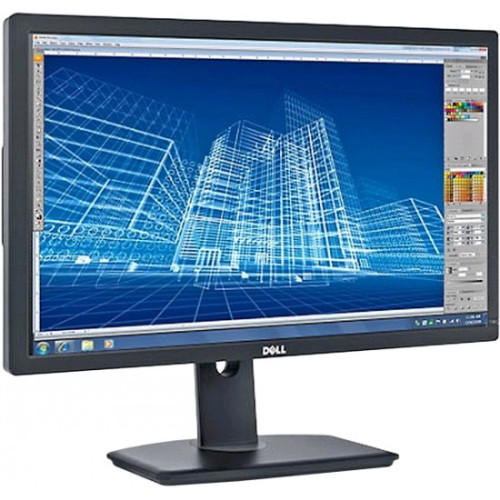 27" Монітор Dell U2713H (210-AADU), (2560x1440 (16:9), TFT AH-IPS, 6 мс, DVI-D (HDCP), HDMI, DisplayPort, Mini DisplayPort, USB Type A x4, USB Type B) Black IPS