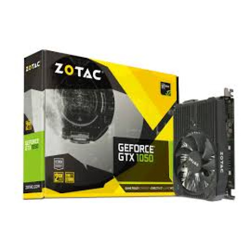 Відеоадаптер GTX1050 2048Mb GDDR5 128bit Zotac (288-2N454-100Z8) (1316/7008) (DVI, HDMI, DisplayPort)