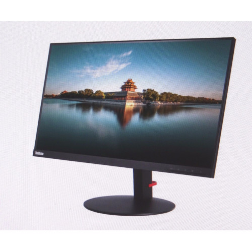 23.8" Монітор Lenovo ThinkVision T24i-10 (1920x1080) TFT IPS, 1000:1, 170° 160°, HDMI 1.4, DisplayPort, VGA, час відгуку 5 мс, яскравість 250 кд/м2, 4х USB 3.0