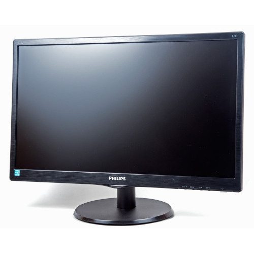 22" Монітор Philips 223V5LSB/01 21.5', 16:9, 1920х1080 (Full HD), 1000:1, 250 кд/м2, 14мс, 178/178, VGA, DVI, TrueVision, Black