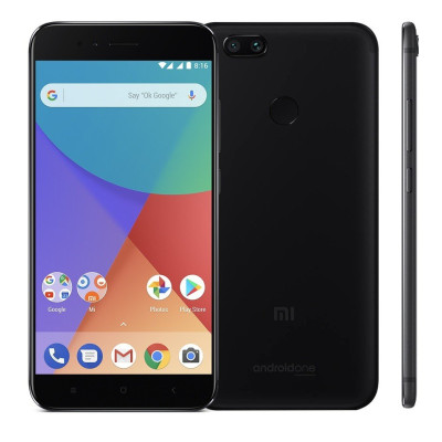 Мобильный телефон Xiaomi MI A1, 5.5" дюйма (1080 x 1920 (Full HD), Qualcomm Snapdragon 625 (2 ГГц), 4 GB, 64 GB, Adreno 506, 12 Мп + 12 Мп - 5 Мп, WI-FI 802.11 a/b/g/n/ac Bluetooth 4.1 GPS, A-GPS, GLONASS USB, 3080 мАч, Количество SIM-карт: 2 Тип SIM